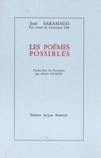 Les Poèmes possibles (Os poemas possíveis)