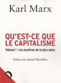 Qu'est ce que le capitalisme : Volume 1, Les mystères de la plus-value