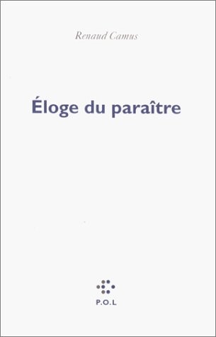 Eloge moral du paraître