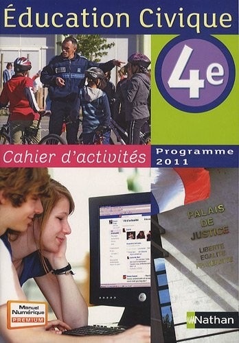 Cahier d'activités éducation civique 4e