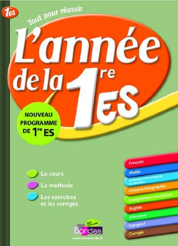 ANNEE DE LA 1ERE ES