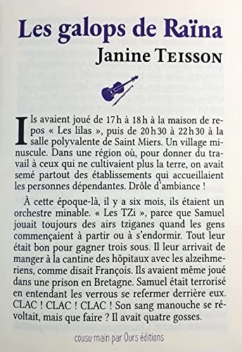 Les galops de Raïna