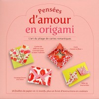 Pensées d'amour en origami