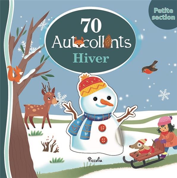 70 autocollants hiver : Petite section