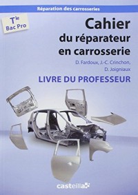 Cahier du réparateur en carrosserie Tle Bac Pro : Livre du professeur