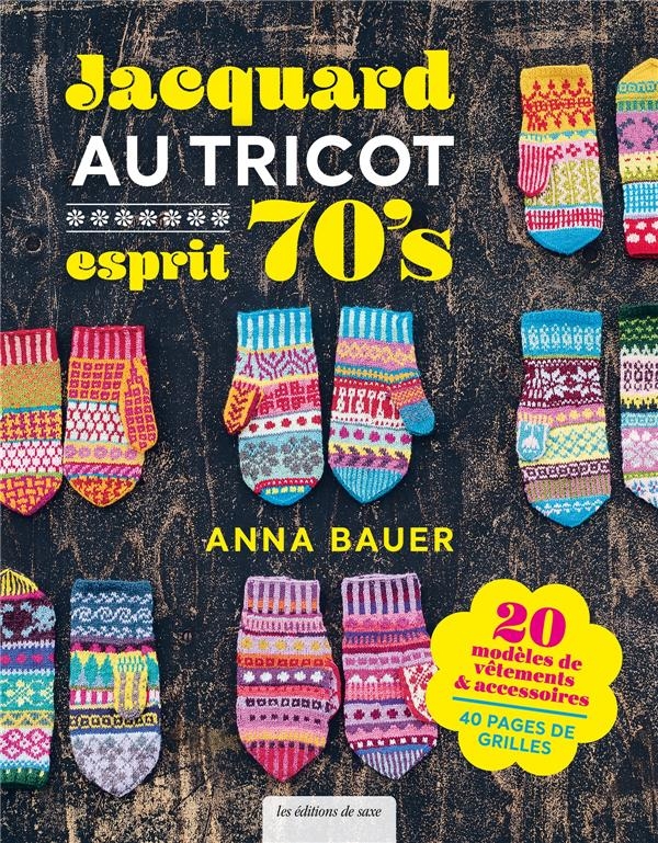 Jacquard au tricot esprit 70's