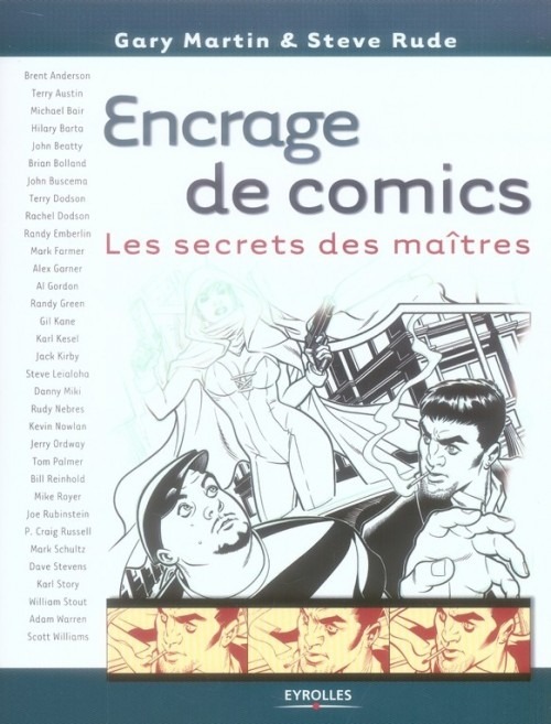 Encrage de comics: Les secrets des maîtres