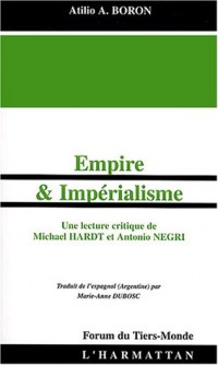 Empire et impérialisme : Une lecture critique de Michael Hardt et Antonio Negri