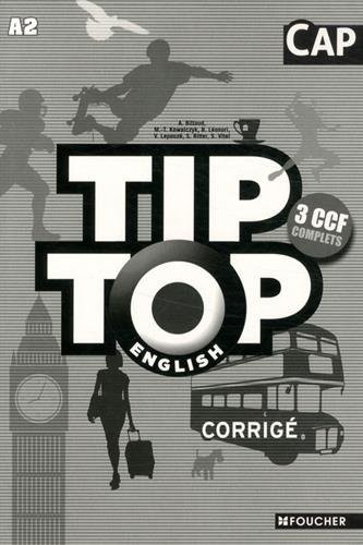TIP-TOP English CAP Corrigé