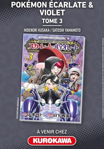 Pokémon Ecarlate et Violet - tome 3