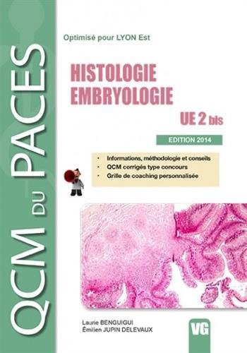 Histologie Embryologie UE2 : Optimisé pour Lyon Est