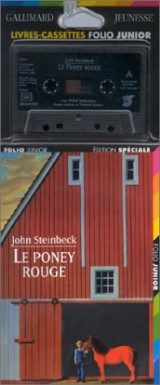 Le Poney rouge (1 livre + coffret de 2 cassettes) [9782070529193]
