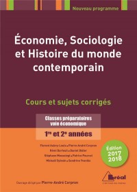 Economie, sociologie, histoire du monde contemporain 2017-2018