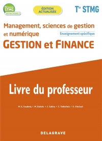 Gestion et Finance Tle STMG (2022) - Pochette - Livre du professeur