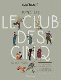 Le Club des Cinq : Coffret en deux volumes : Tome 1, Le club des cinq et le trésor de l'île ; Tome 2, Le Club des Cinq et le passage secret