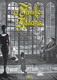 La Famille ADDAMS, le coffret de cartes postales