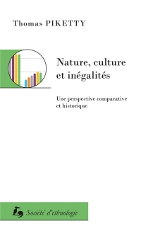 Nature, culture et inegalites. une perspective historique et comparat ive