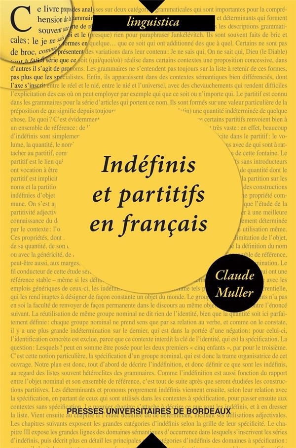 Indefinis et Partitifs en Français