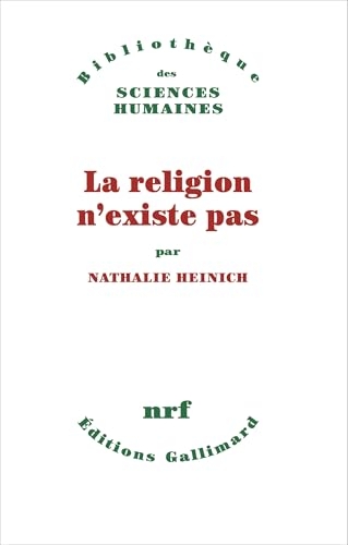 La religion n'existe pas