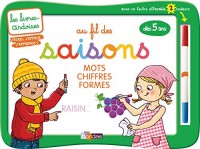 Livres-ardoises - Au fil des saisons + 1 feutre 2 couleurs