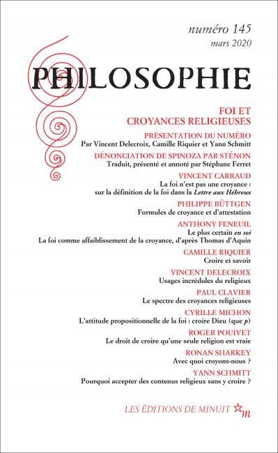Philosophie - Vol145