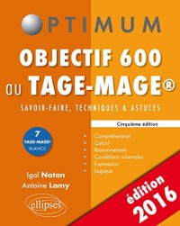 Objectif 600 au Tage-Mage® Édition 2016