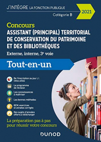 Concours Assistant (principal) territorial de conservation du patrimoine et des biblothèques - 2021: Tout en un - Concours 2021 (2021)