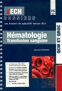 Hématologie Transfusion sanguine