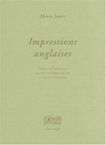 Impressions anglaises