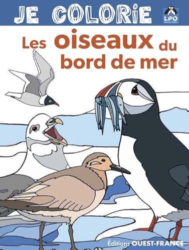 Je colorie les oiseaux du bord de mer