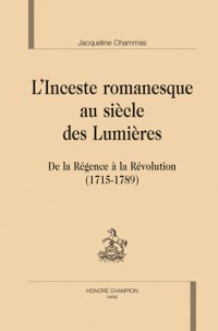 L'inceste romanesque au siècle des lumières