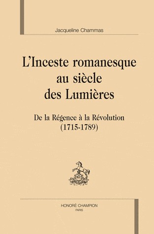 L'inceste romanesque au siècle des lumières