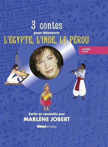 Coffret 3 contes pour découvrir l'Egypte, l'Inde et le Pérou