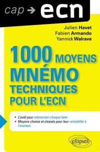 1000 moyens mnémotechniques pour l'ECN