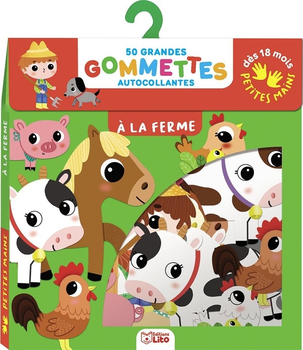 Gommettes p'tites mains à la ferme