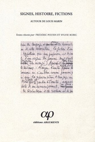 Signes, histoire, fictions : Autour de Louis Marin