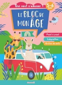 Le bloc de mon âge (5-6 ans) - Qui veut s'amuser ? (Visuel Y) - Activités - Dès 5 ans