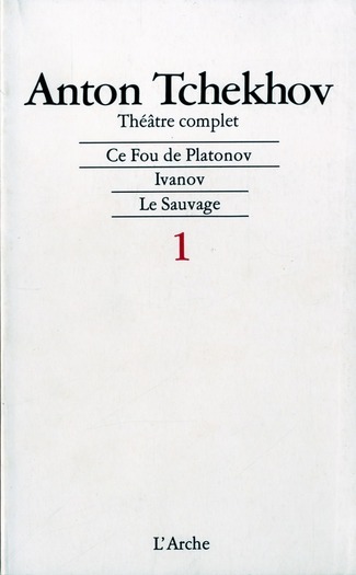 Théâtre complet, tome 1