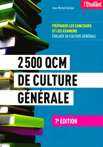2500 QCM de culture générale 7e édition