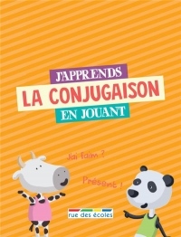 J'apprends la conjugaison en jouant : Contient 1 livre pédagogique et des cartes