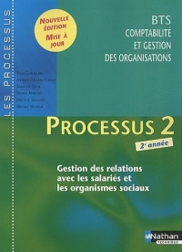 Processus 2 Gestion des relations avec les salariés et les organismes sociaux BTS CGO 2e année