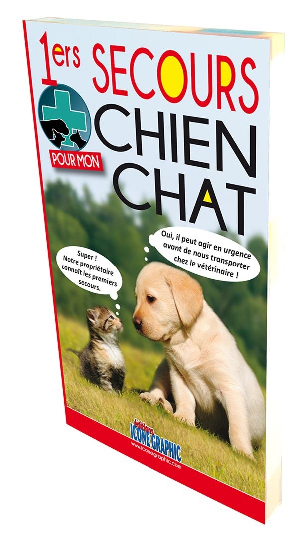 Livre 1ers secours pour mon chien/chat