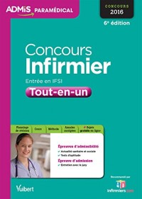 Concours Infirmier - Entrée en IFSI - Tout-en-un - Concours 2016