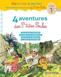 Cocorico Je sais lire ! premières lectures avec les P'tites Poules - compilation niveau 1