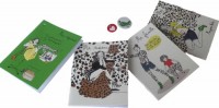 4 carnets pique métal reliés par un anneau