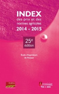 Index des prix et des normes agricoles 2014-2015