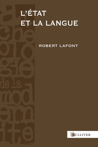 L'Etat et la langue