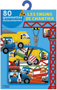 Mes gommettes Lito : Les engins de chantier - De 3 à 5 ans
