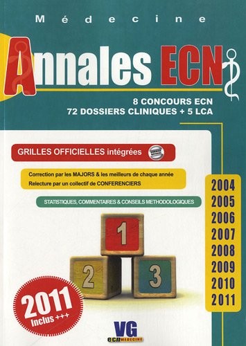 Annales ECN Médecine 2004-2011