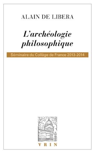 L'archeologie philosophique